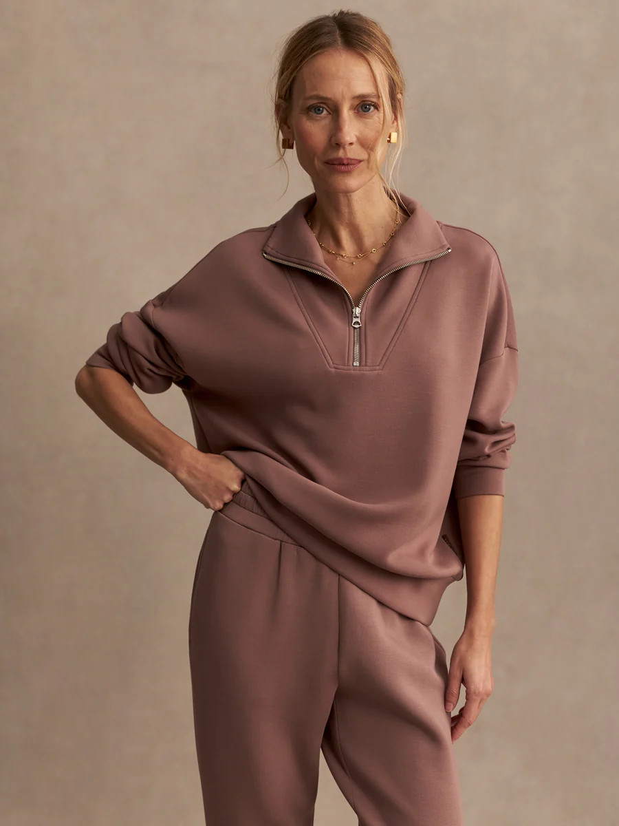 Hawley Half Zip Sweat | Varley UK | Varley UK