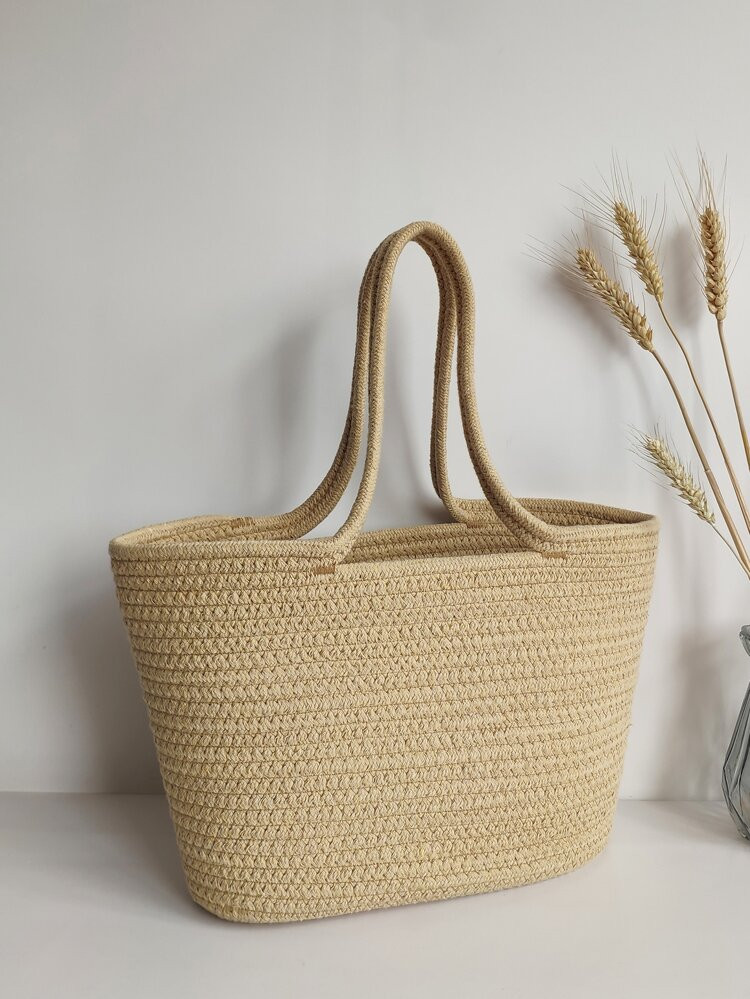 Minimalist Straw Bag | SHEIN