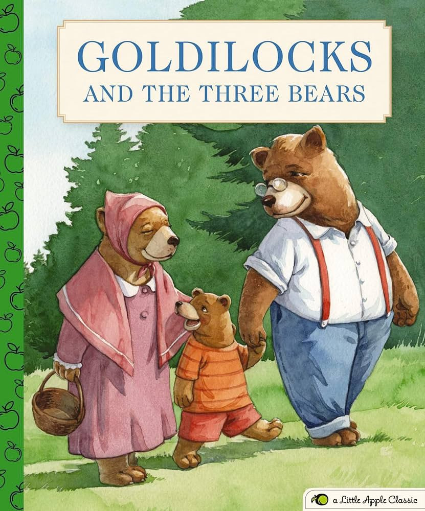 Goldilocks and the Three Bears: A Little Apple Classic (Little Apple Books) | Amazon (US)