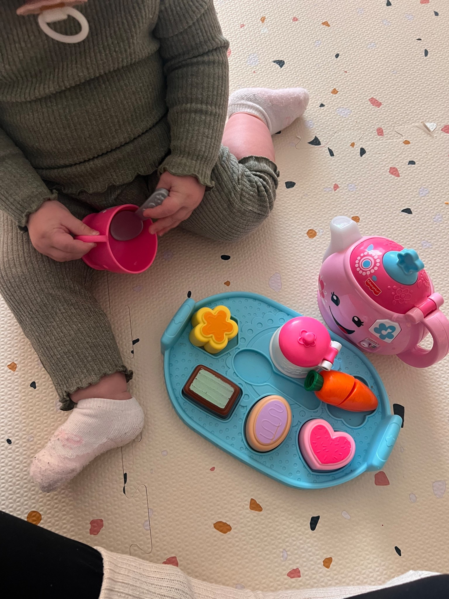 This pretend play tea party set has been a favorite toy with both girls in the house . Cute toddler valentines 💌 gift! 

#LTKKids #LTKmomlife #LTKBaby