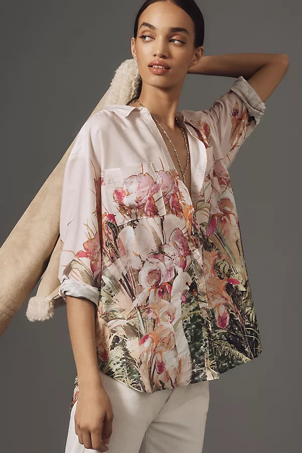 Relaxed Buttondown Blouse | Anthropologie (US)