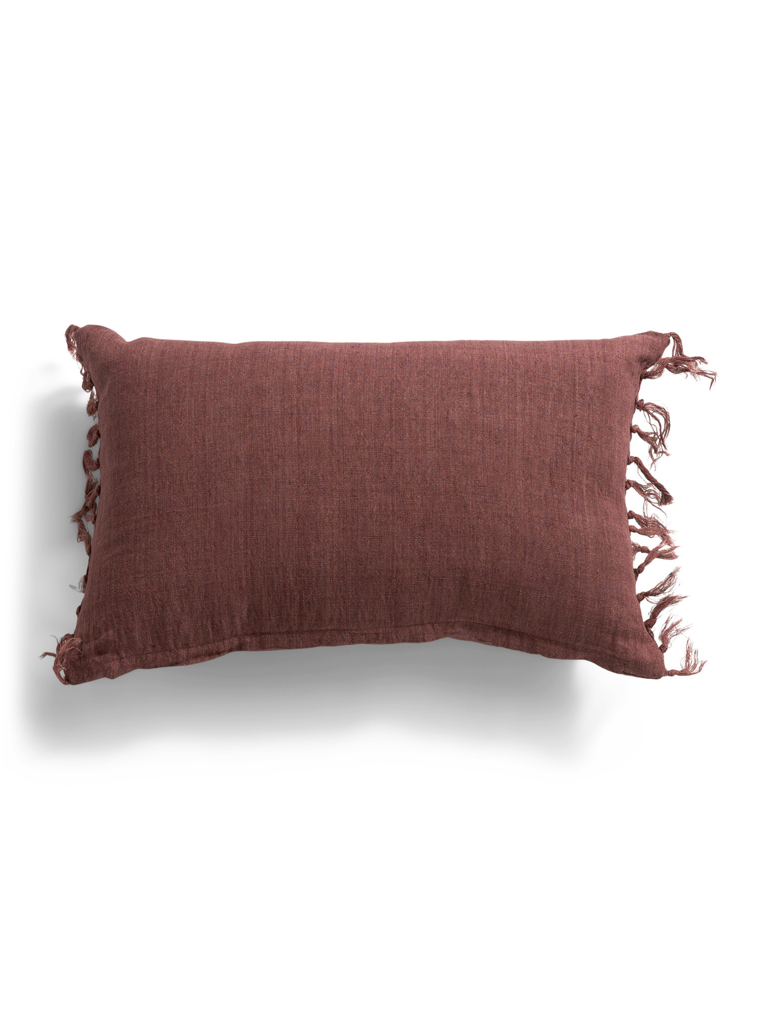 Linen Lumbar Tassel Jemina Pillow | TJ Maxx
