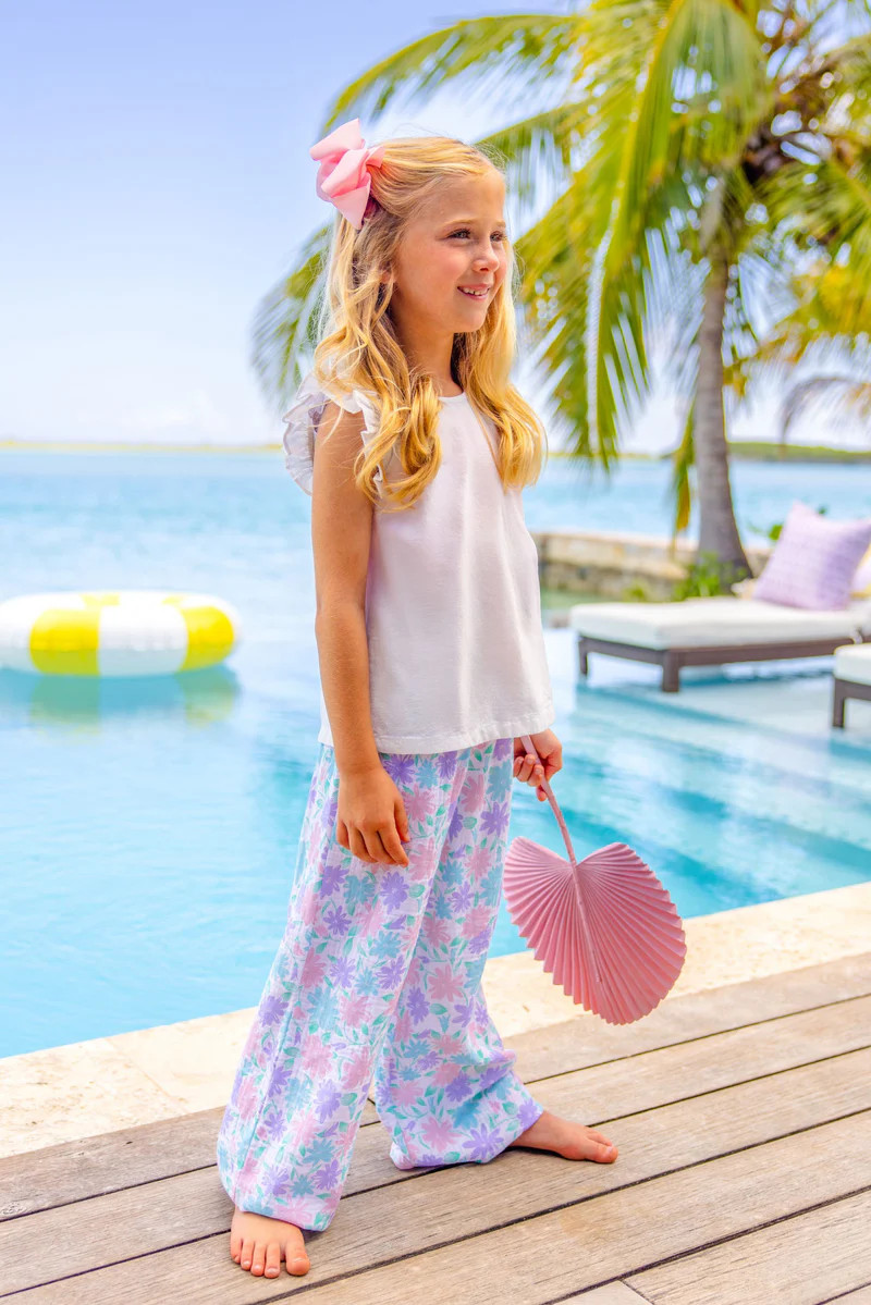 Ellen's Eyelet Top - Worth Avenue White | The Beaufort Bonnet Company