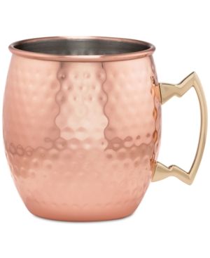 Thirstystone by Cambridge Hammered Copper Moscow Mule Mug with Classic Handle | Macys (US)