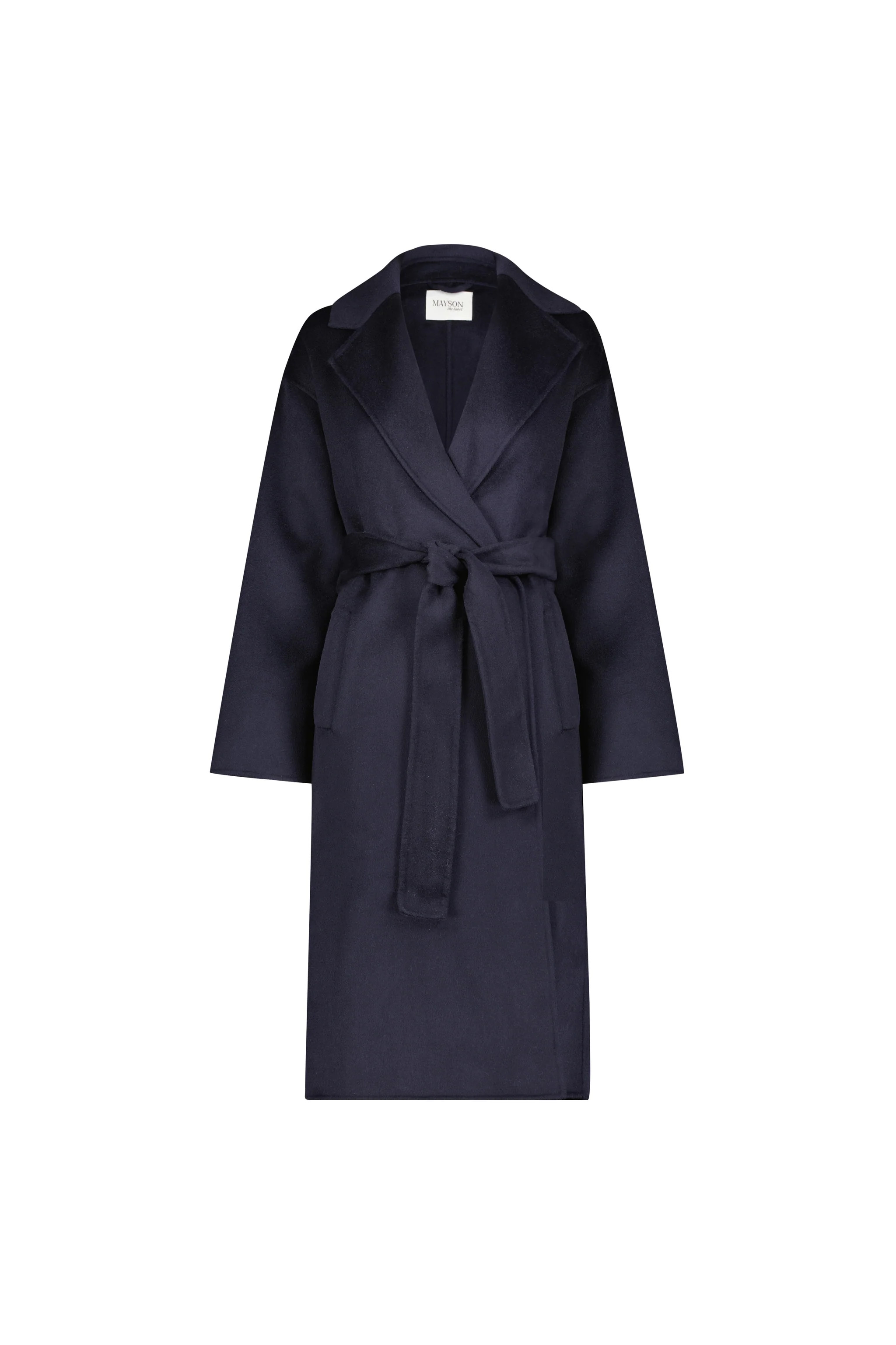 Wool Cashmere Double-Faced Wrap Coat | MAYSON the label