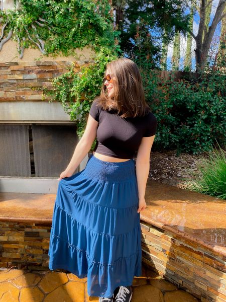 Omg this skirt is gorgeous for spring & summer! I’m obsessed with this color too. True to size, small! (ad)💙

**You can even wear it as a dress by pulling the waist band up to your bust!!

Amazon skirts
Amazon long skirt
Amazon maxi skirts
Amazon must haves
Amazon best sellers
Amazon bestsellers
Amazon favorites
What to buy on amazon
Amazon spring fashion
Amazon spring outfits
Spring amazon outfits
Spring amazon fashion


#LTKunder50 #LTKstyletip #LTKSeasonal