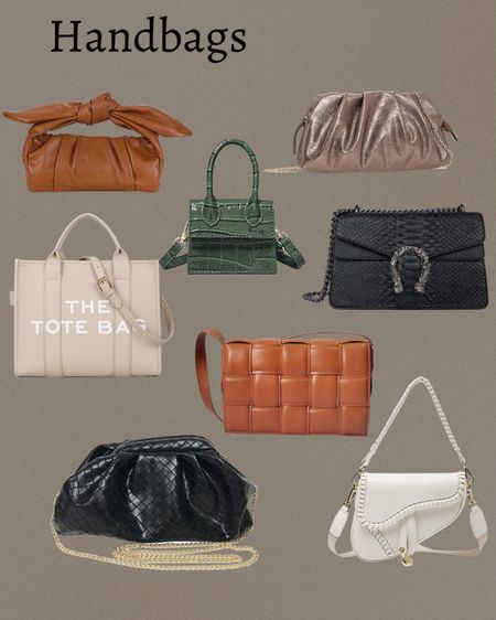 Amazon Designer inspired handbags | designer dupes | look for less | amazon purse | amazon handbags | purse | the tote bag | going out purse | clutch | 

#LTKGiftGuide #LTKSeasonal #LTKitbag