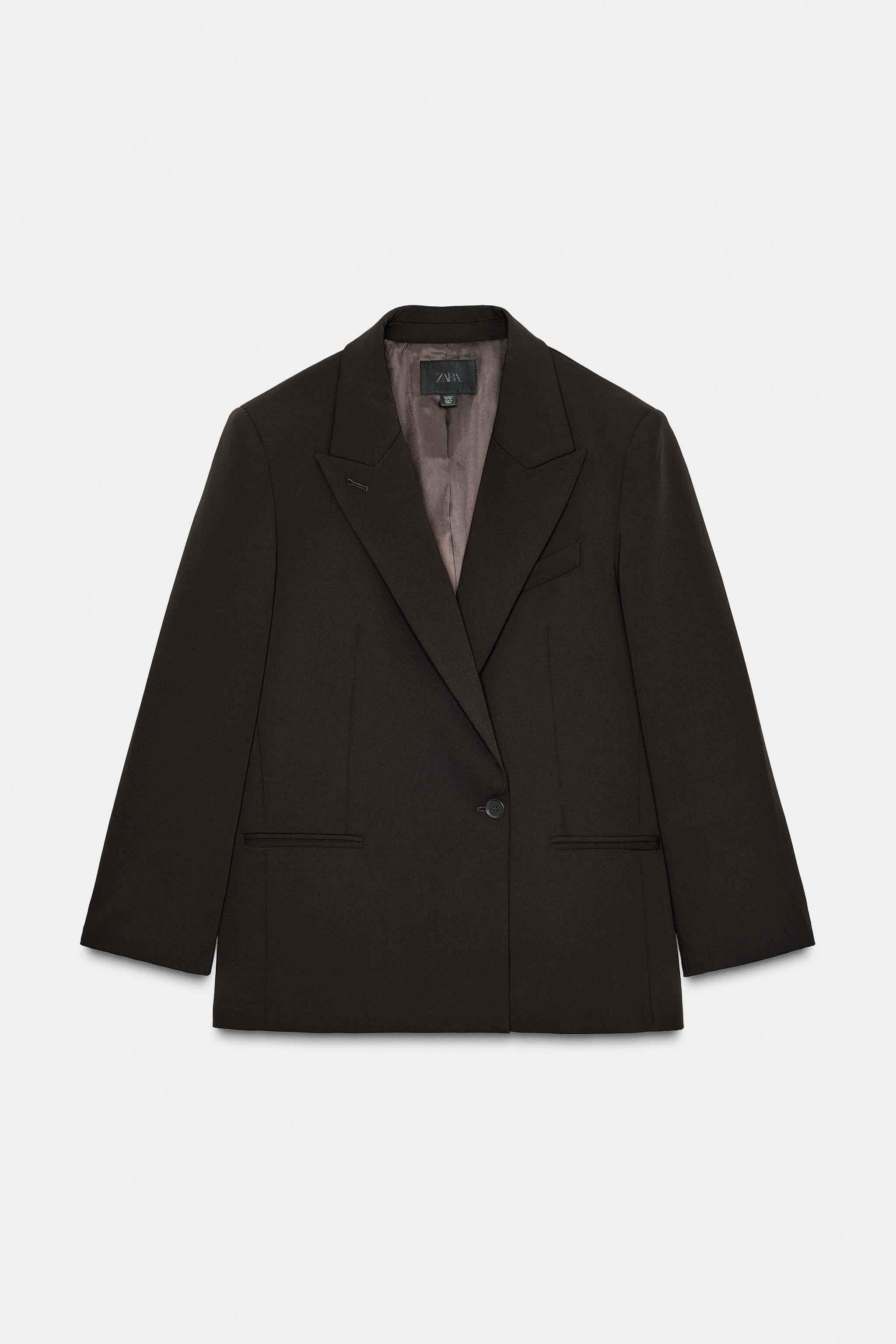 OVERSIZE DOUBLE-BREASTED BLAZER | Zara UK
