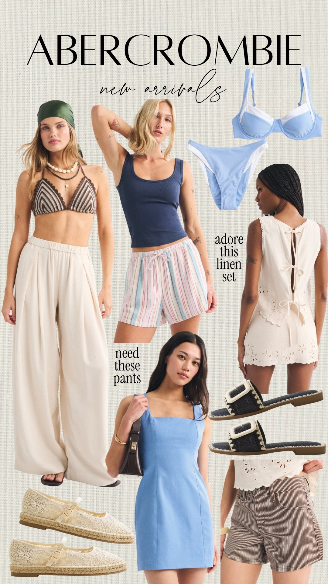 @abercrombie new summer arrivals all on sale!! Up to 40% off plus an extra 15% off with code AFSUMMER

#LTKSaleAlert #LTKSeasonal