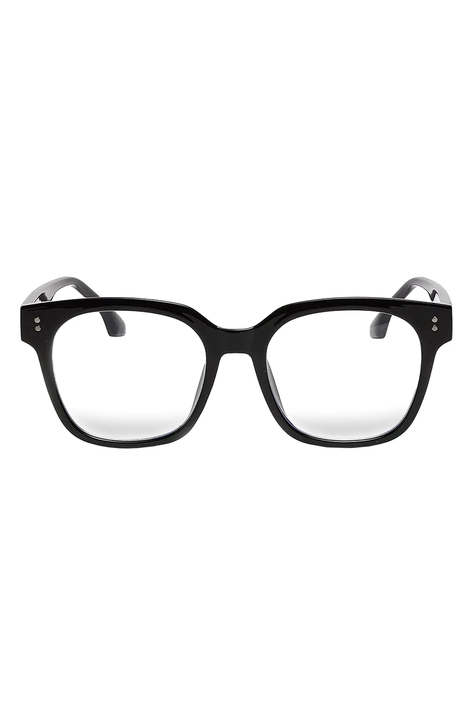 Sage 53mm Round Blue Light Blocking Glasses | Nordstrom