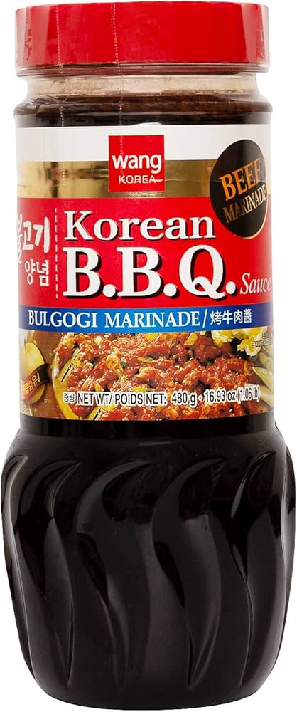 Wang Bulgogi Marinade, Simple and Easy to Cook, Sweet and Quick Fire Flavor, Korean BBQ Sauce, 16... | Amazon (US)