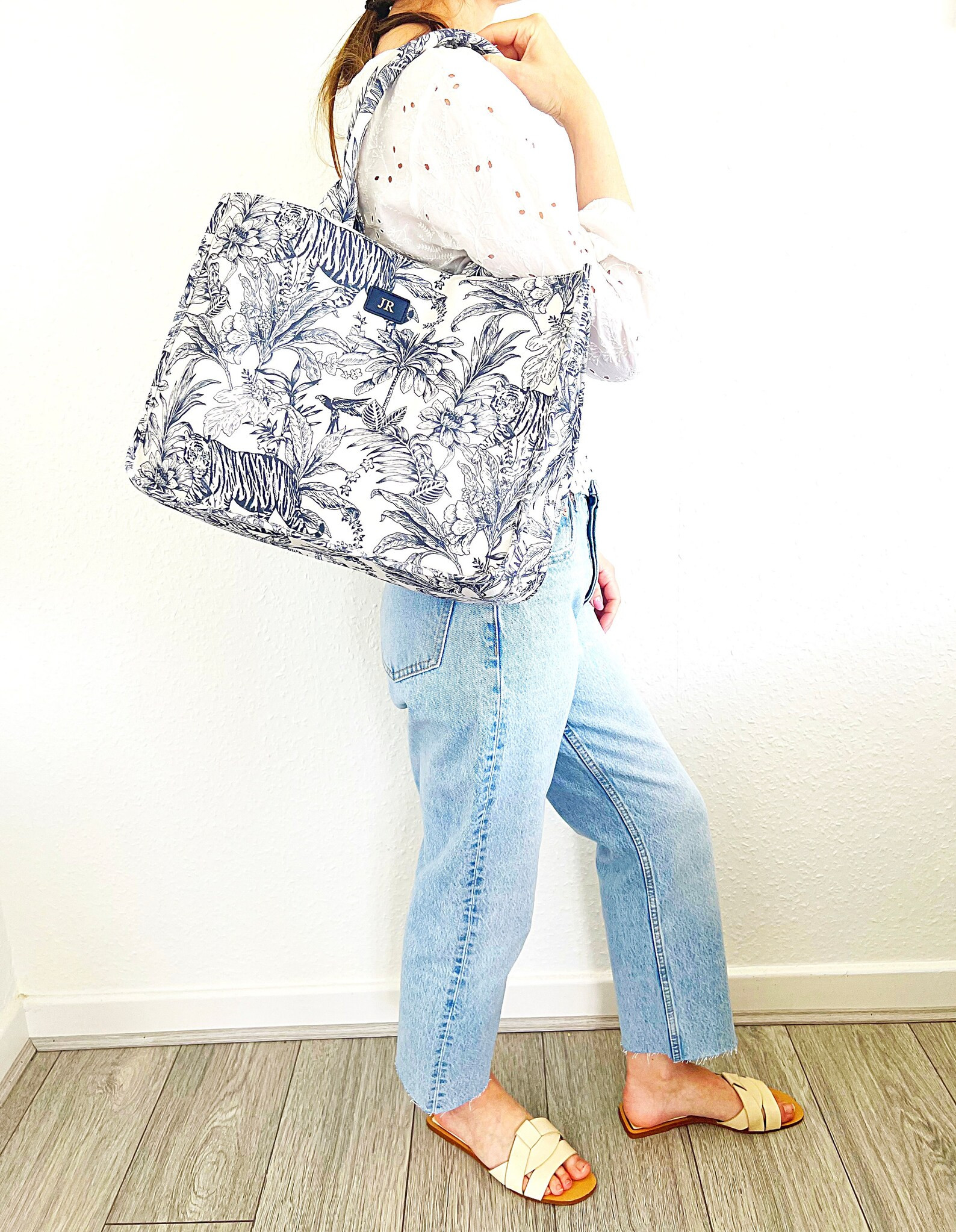 Personalised Beach Bag  Personalised Tote Bag - Etsy | Etsy (US)