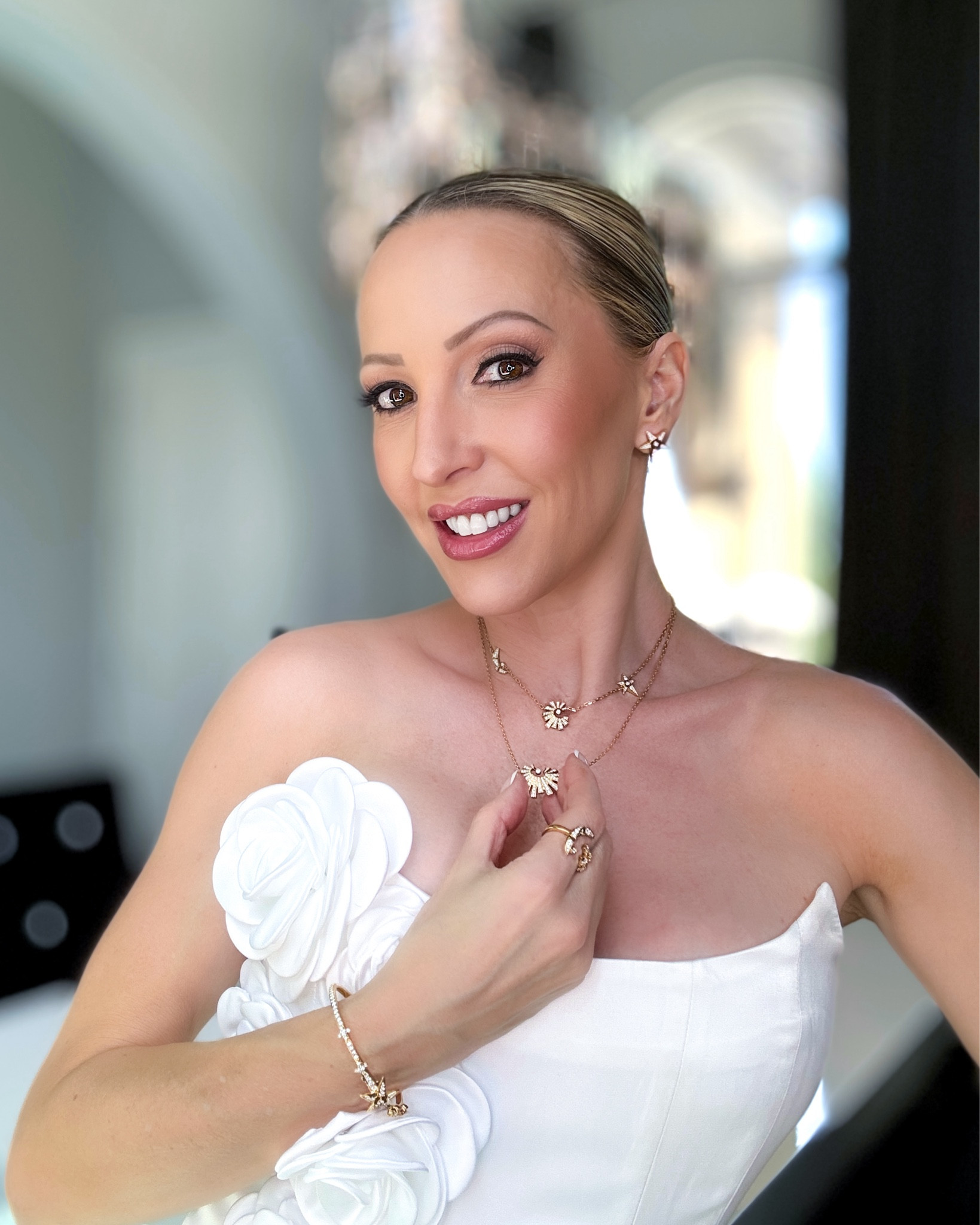 This strapless white corset top with flower appliqués is so on trend and versatile. Style it with jeans, white pants, white tailored shorts, black pants or a white skirt for a cute summer outfit or Fall outfit. I’m also linking these magnetic lashes and magnetic liner as I find them so much easier to deal with and especially to remove than glue on fake eyelashes.

#LTKStyleTip #LTKBeauty #LTKSeasonal