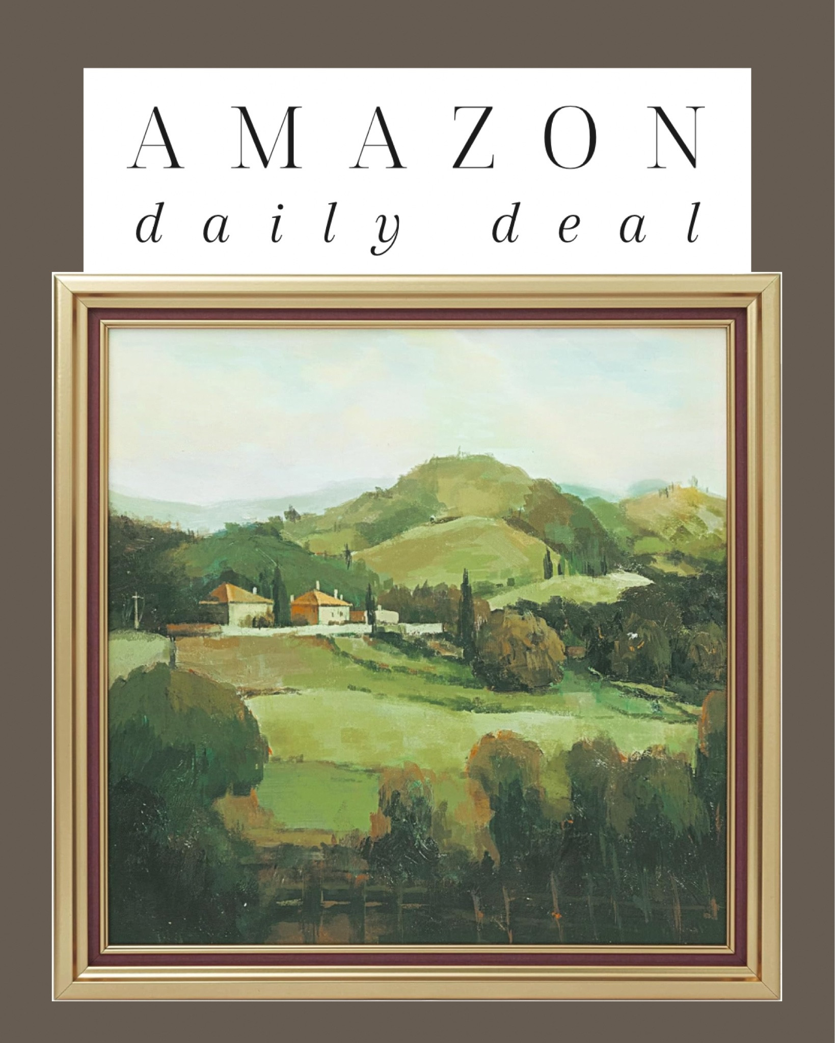 Avalon daily deal! Landscape art works in modern and traditional spaces. This pretty piece is under $40 👏🏼

Framed art, wall art, art, wall decor, landscape art, bedroom, living room, entryway, dining room, hallway, bathroom, kitchen, Modern home decor, traditional home decor, budget friendly home decor, Interior design, look for less, designer inspired, Amazon, Amazon home, Amazon must haves, Amazon finds, amazon favorites, Amazon home decor #amazon #amazonhome

#LTKstyletip #LTKhome #LTKfindsunder50