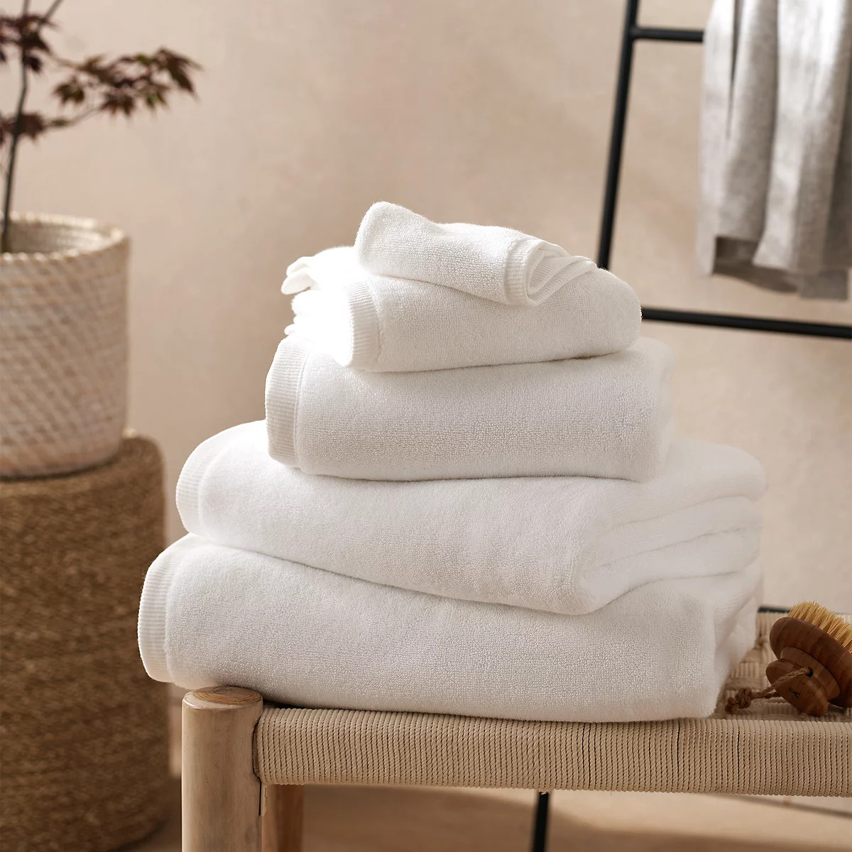 Spa Turkish Cotton Towels | The White Company UK & ROW