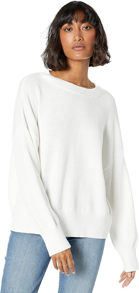 The Drop Women's Camila Slouchy Crew Neck Sweater | Amazon (US)