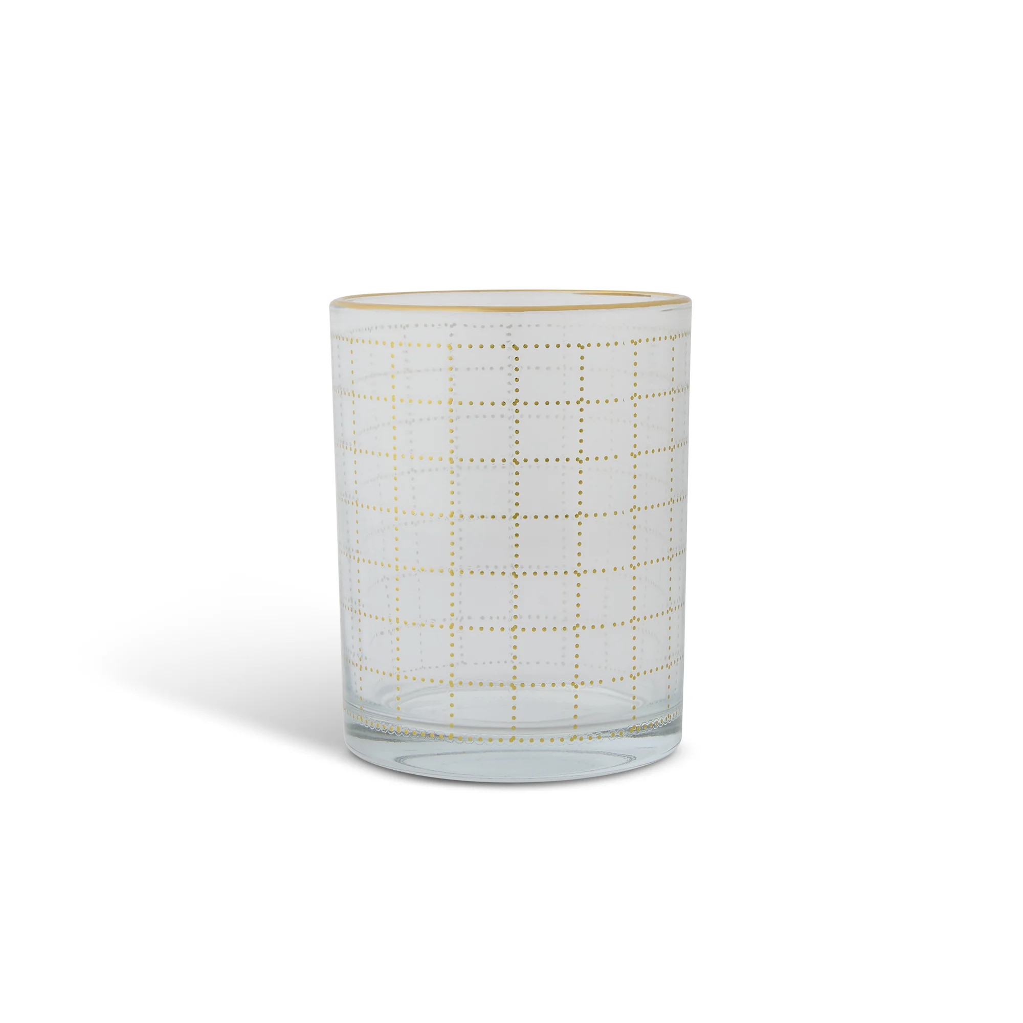 (2 pack) Thyme & Table 11 fl oz Square Print Whiskey Rocks Glass | Walmart (US)