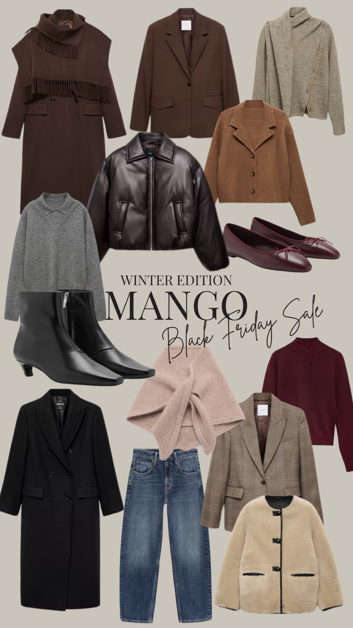 Mango Black Friday Sale 

#LTKSaleAlert #LTKSeasonal #LTKFindsUnder100