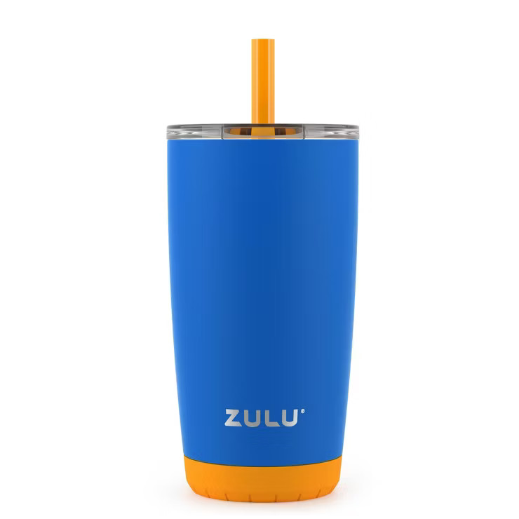Zulu Tempo 12oz Stainless Steel Kids Tumbler with Straw | Target