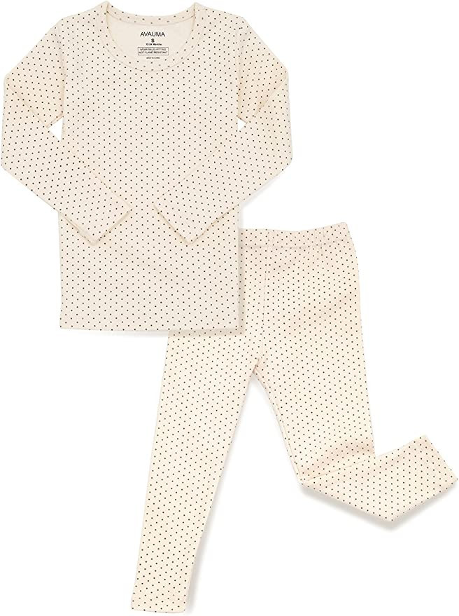 AVAUMA Baby Boys Girls Pajama Set 6M-7T Kids Cute Toddler Snug fit Pattern Design Pjs Cotton Slee... | Amazon (US)
