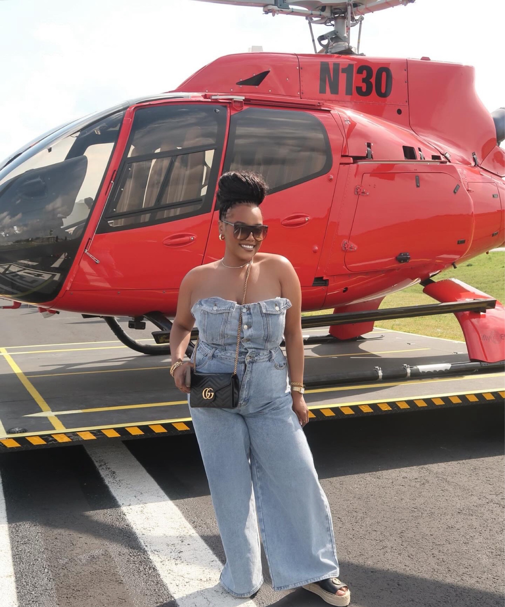 Bucket List Look from Nashville. 

Size up in the jumpsuit if you have some girls. I also had to hem the bottom so they wouldn’t touch the floor 💕

Sizing - XL jumpsuit • 9 Sandals • 5’4 • 200 LBS • Jumpsuit perfect for daytime or nighttime. Especially in Nashville 😉 

Sunglasses are Loewe : can’t identify the number right now  

#LTKMidsize #LTKTravel #LTKStyleTip