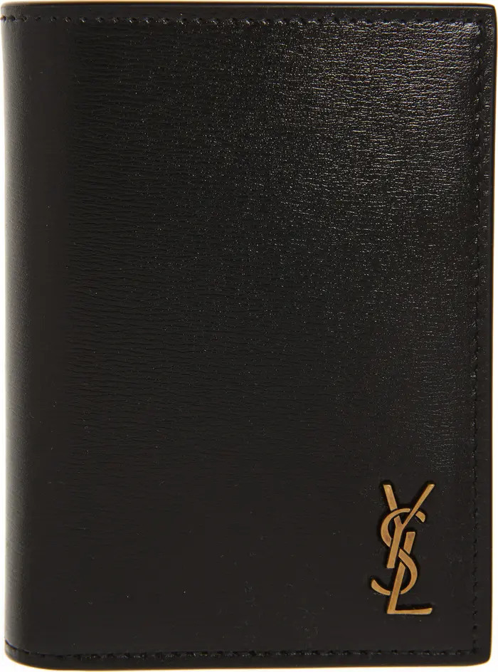 YSL Monogram Bifold Leather Wallet | Nordstrom