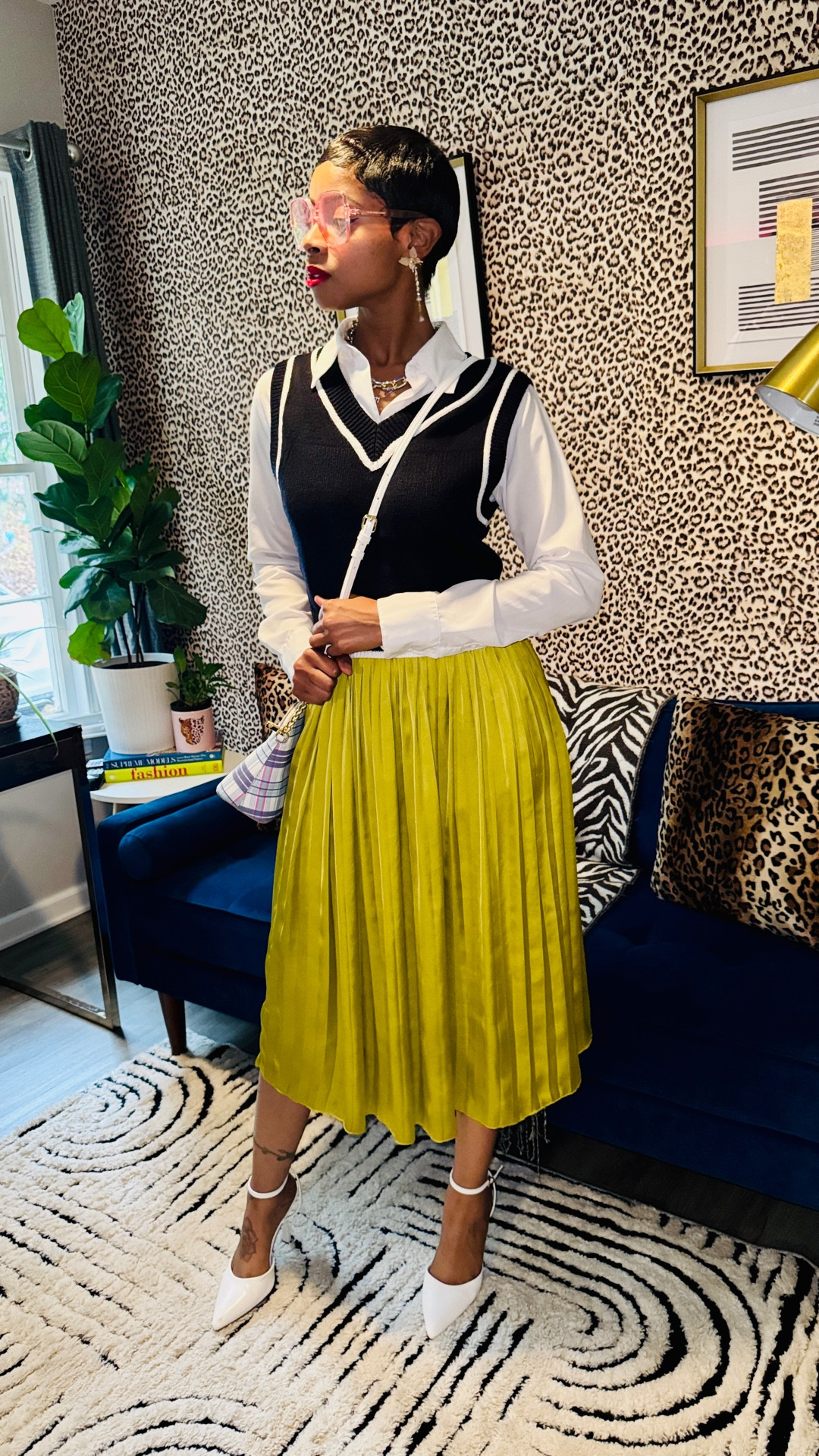 Church but make it fashion 🤍
Classic layers, a pleated statement skirt, and heels that pull it all together.
Proof that style can be modest, elevated, and still bold. #chiclayers #sundaystyle #pleatedskirt

#LTKFindsUnder50 #LTKWorkwear #LTKootd