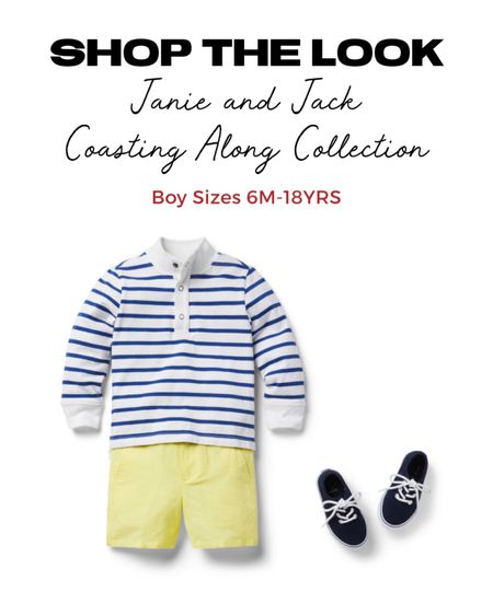 ✨Shop The Look: Janie and Jack Coasting Along Collection for Boys✨

The perfect choice for just about any occasion, this classic pullover has a mock neck and a half-snap design. Made in pure cotton jersey with allover stripes, it looks just as good on its own as it does layered up.

Summer outfit 
Vacation outfit 
Resort outfit 
Resort wear
Getaway outfit
Memorial Day
Labor Day weekend 
Beach vacation 
Beach getaway
Kids birthday gift guide
Girl birthday gift ideas
Children Christmas gift guide 
Family photo session outfit ideas
Nursery
Baby shower gift
Baby registry
Sale alert
Girl shoes
Girl dresses
Headbands 
Floral dresses
Girl outfit ideas 
Baby outfit ideas
Newborn gift
New item alert
Janie and Jack outfits
Girl Swimsuit 
Bathing suit 
Swimwear 
Girl bikini
Coverup
Beach towel
Pool essentials 
Vacation essentials 
Spring break
White dress
Girls weekend 
Girls getaway
Easter outfit for girls
Easter fashion
Spring fashion 
Dresses
Girl dress
Sunglasses 
Sandals
Pink cardigan 
Cherry blossom photo session 
Mother’s Day 
Amazon
Playing kitchen
Pretend kitchen
Pottery Barn Kids
Princess table ware gift set
Cuddle and kind doll
Boys clothing 
Boys outfits 
Boys getaway 
Boys vacation
Bromance
Pullover 
Tennis outfit
Navy outfit 
Boy shoes
Boy shorts
Boy cap

#LTKGifts #liketkit 
#LTKBeMine #Easter #LTKMothersDay #summer
#liketkit #LTKGiftGuide #LTKSeasonal #LTKbaby #LTKkids #LTKfamily #LTKstyletip #LTKhome #LTKunder50 #LTKunder100 #LTKswim #LTKshoecrush #LTKtravel #LTKsalealert

#LTKkids #LTKSeasonal #LTKstyletip