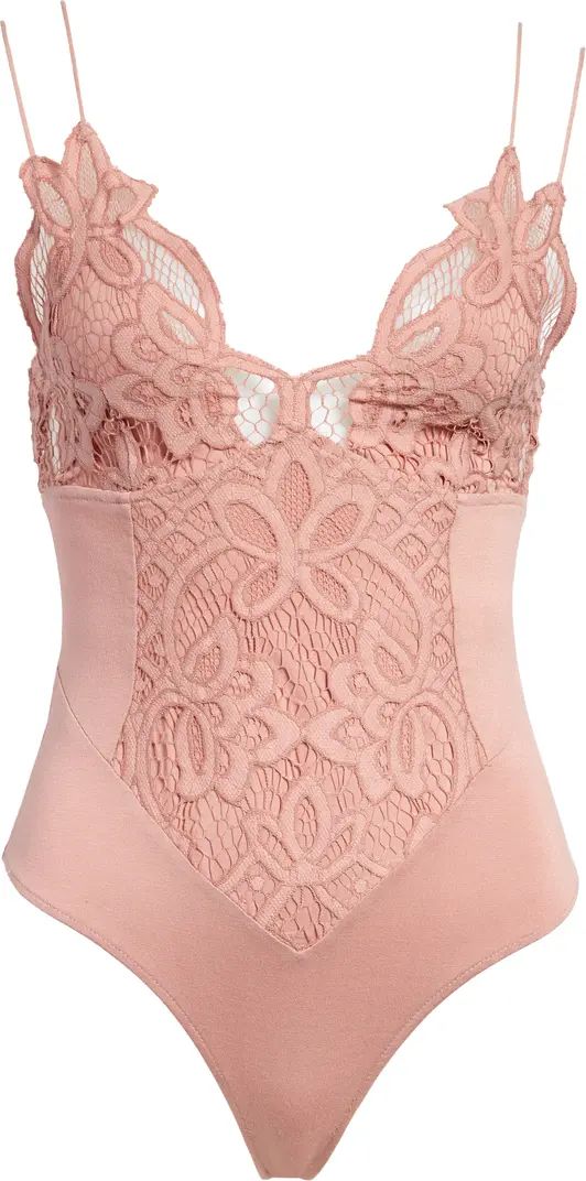 Free People Intimately FP Adella Lace Bodysuit | Nordstrom | Nordstrom