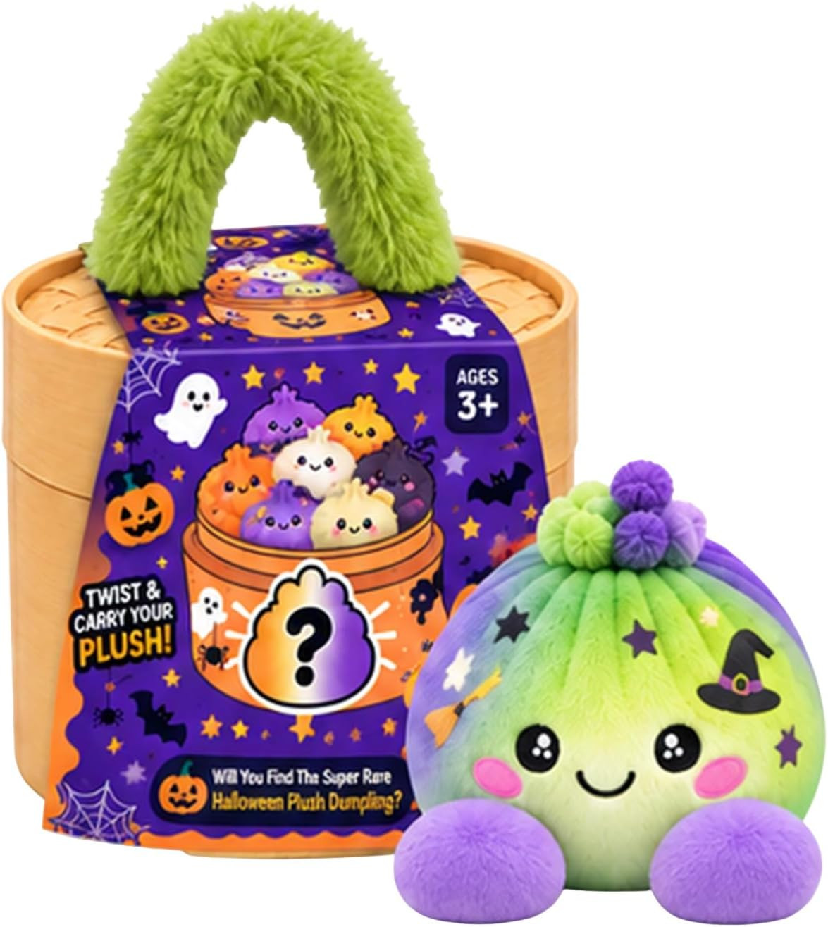 Halloween Mystery Big Dumpling, Cute Plush Bun Squishies | Amazon (US)