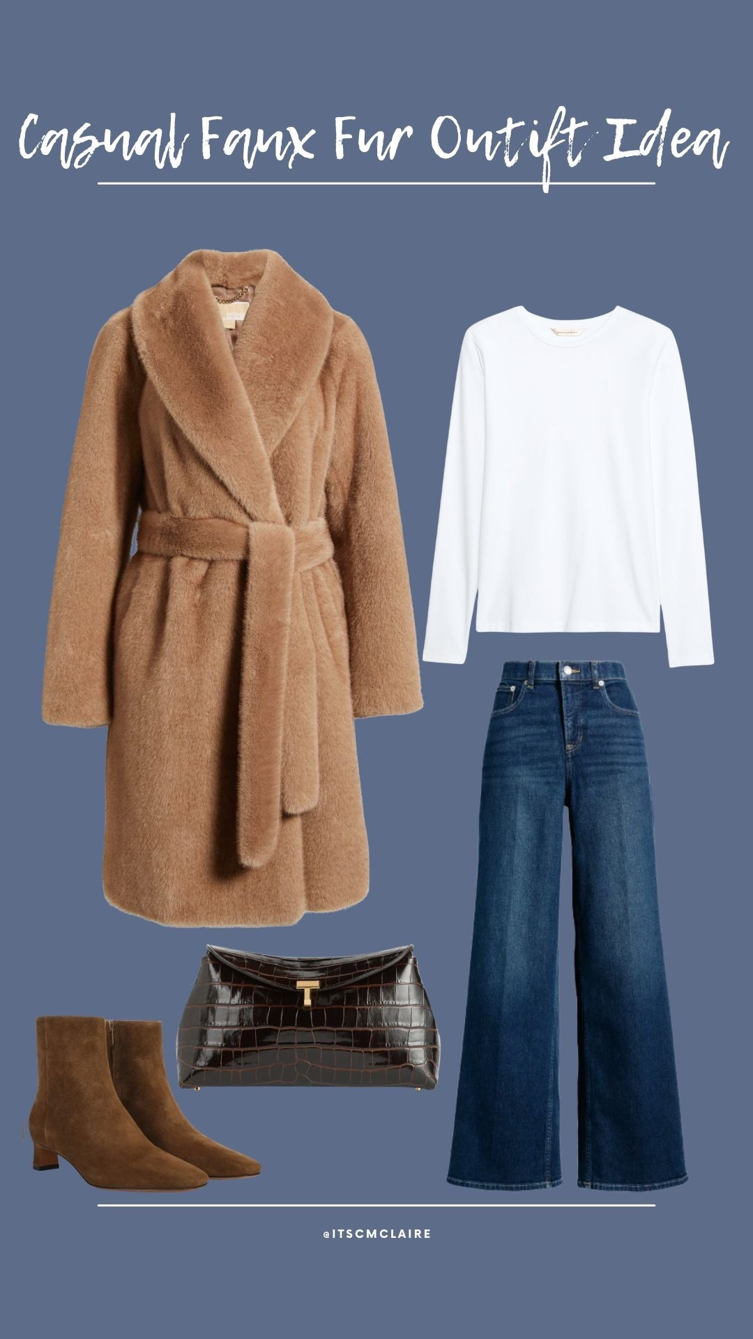 Faux fur but make it casual for a day out! 

#LTKOver40 #LTKMidsize #LTKSaleAlert