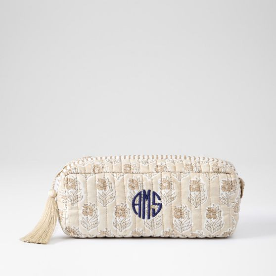 Block Print Travel Pouch | Mark and Graham