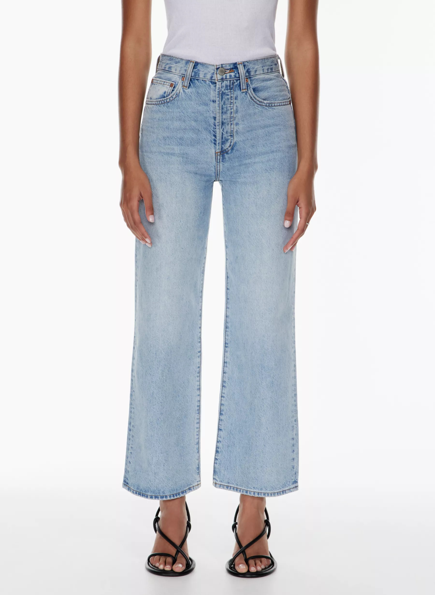 THE FARRAH HI-RISE WIDE JEAN | Aritzia
