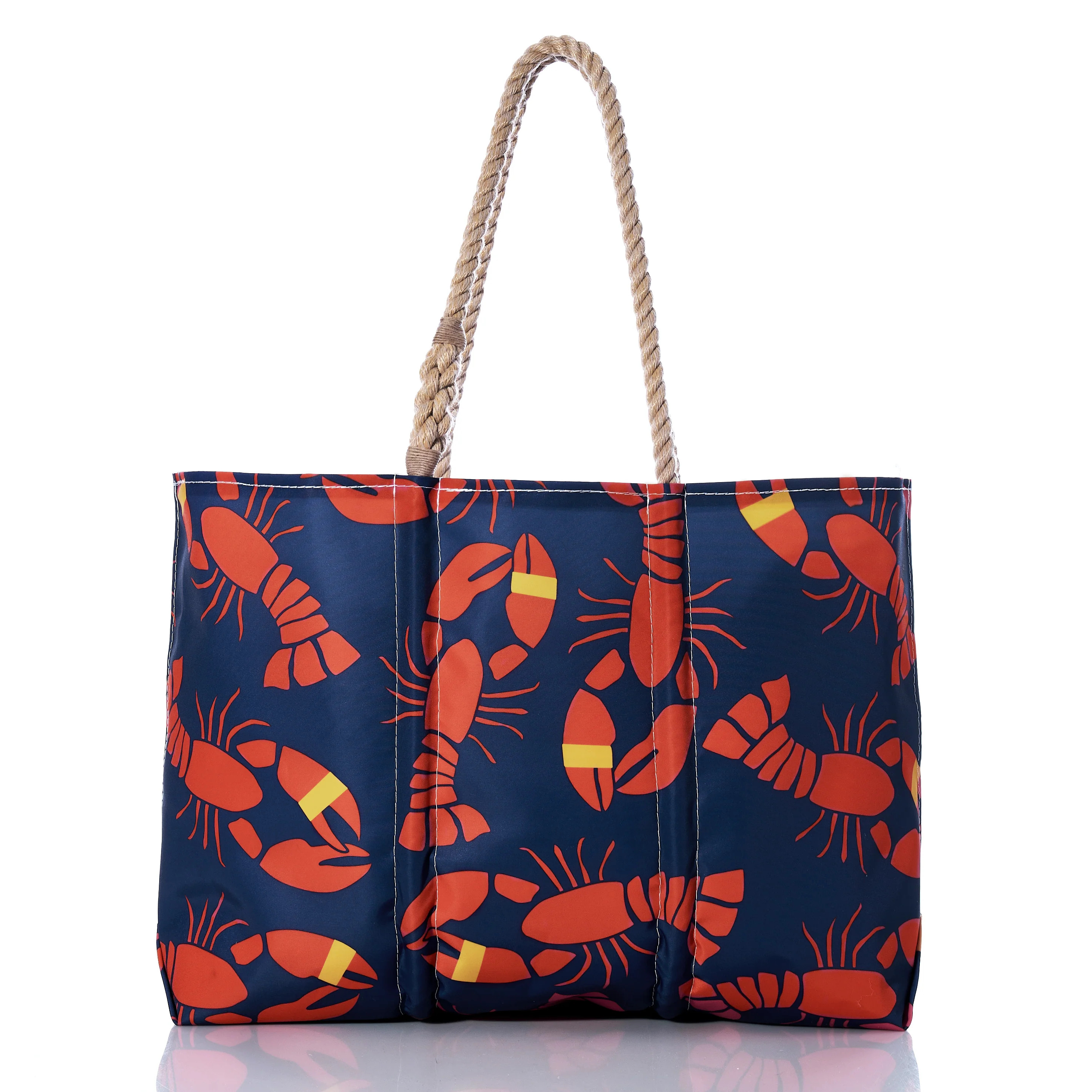 Lobster Bake Large Tote | Reclaimed Sails | Sea Bags | Sea Bags
