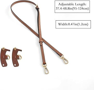 Jiesinlov Leather Bag Shoulder Strap Replacement Conversion Kit Compatible with Longchomp Mini Po... | Amazon (US)
