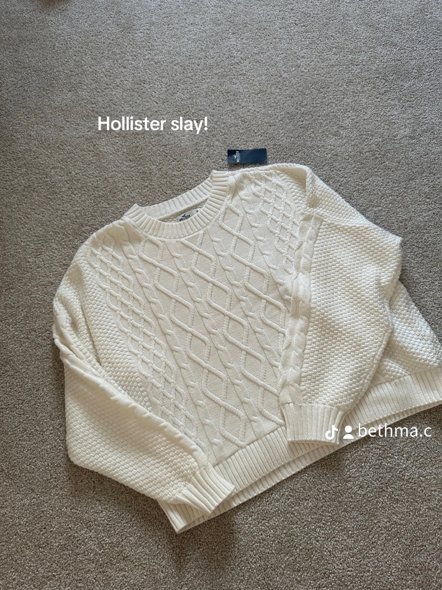 Cream cable knit sweater, autumn knitwear, capsule wardrobe

#LTKstyletip #LTKSeasonal #LTKeurope
