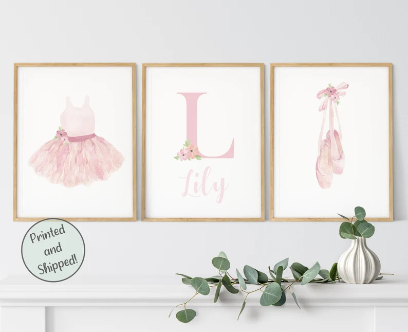 Ballerina Prints Ballet Prints Set of 3 Prints Ballerina | Etsy | Etsy (US)