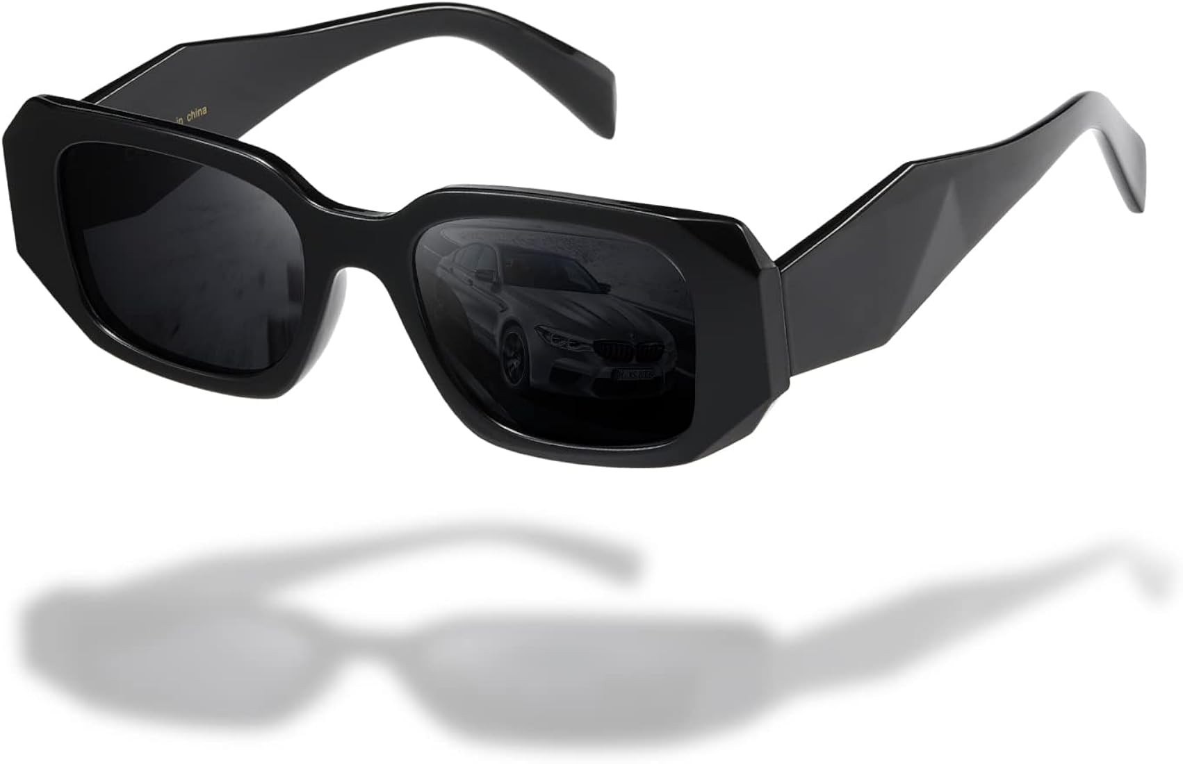 MASDUN Y2k Sunglasses Women and Men Square Trendy Show shades Retro fashion vogue UV Protection s... | Amazon (US)