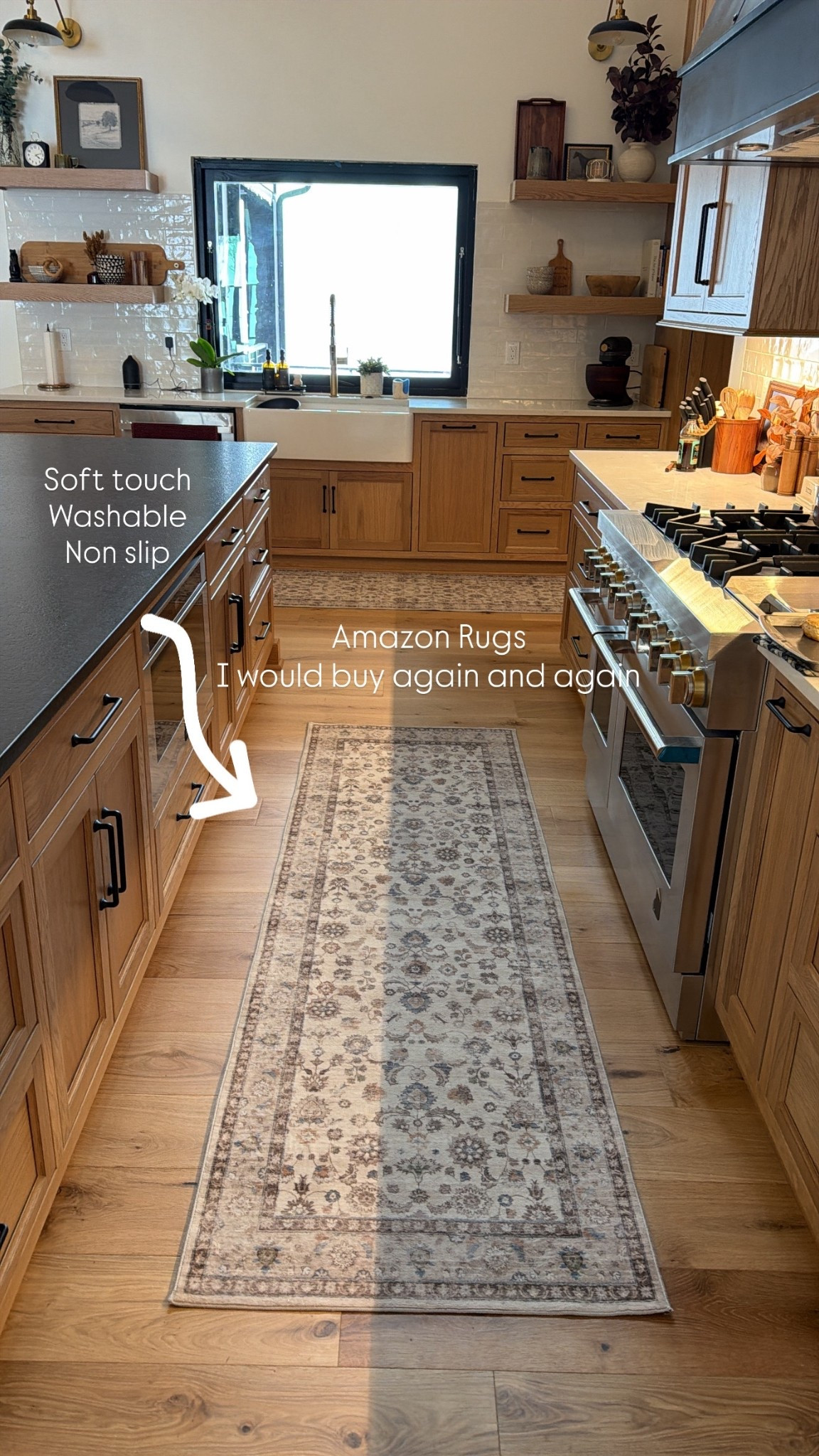 I’m obsessed with these new rugs from Amazon! They come in tons of different sizes, are washable and so soft on your feet!! #homedecor #kitchenrug 

#LTKHome #LTKdayinmylife