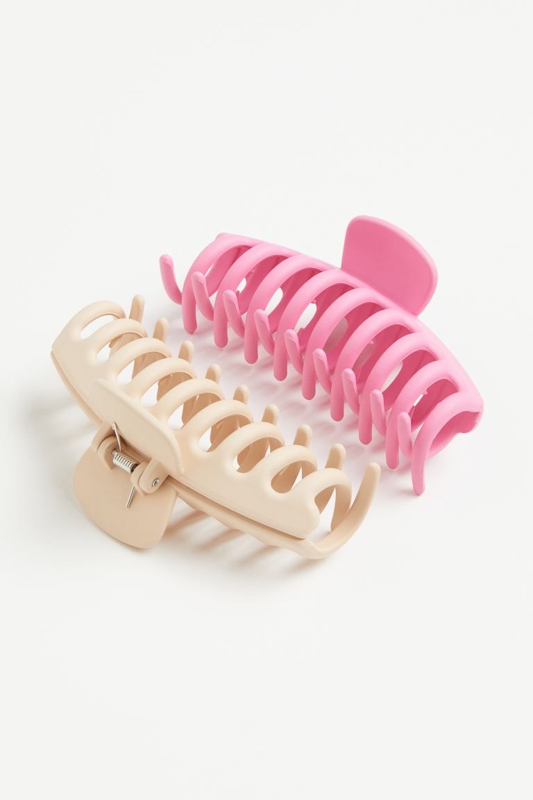 2-pack Large Hair Claws | H&M (US)