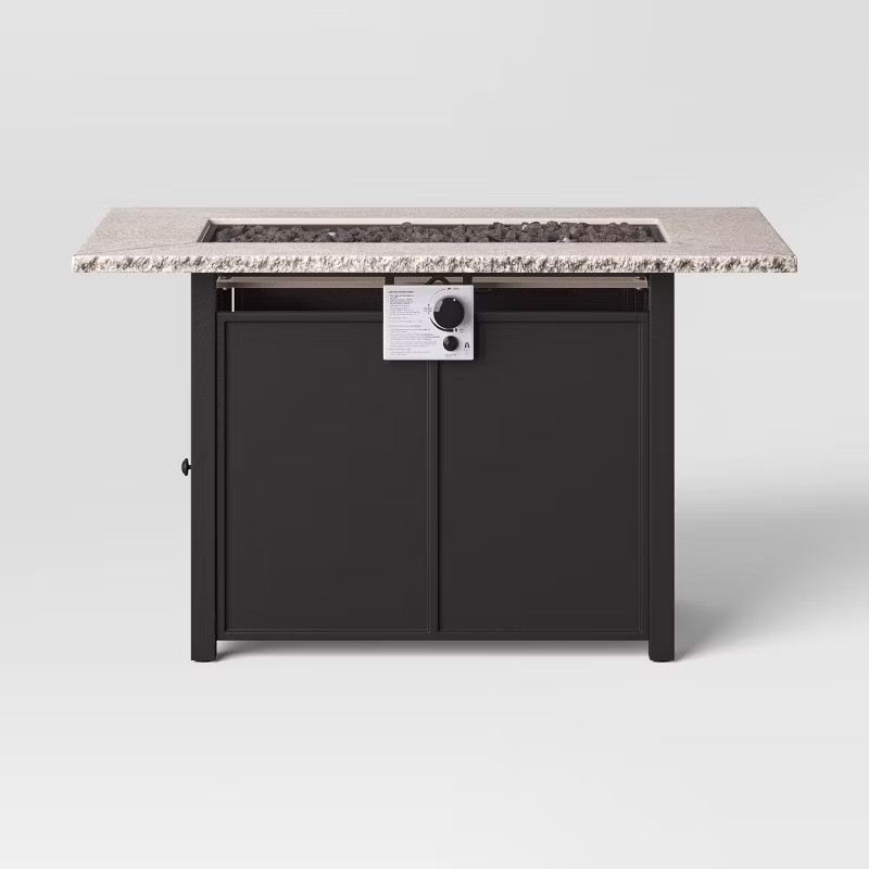 Liquid Propane Fire Table - Black - Threshold™ | Target