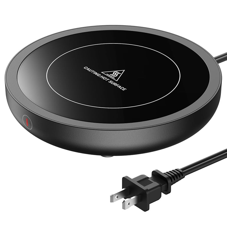 SWEETFULL Coffee Mug Warmer, 36W Electric Coffee Cup Warmer for Desk with 3-Temp Settings Advance... | Amazon (US)