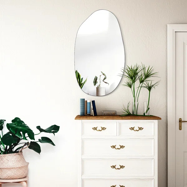 Simione Asymmetrical Wall Mirror | Wayfair North America