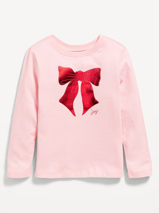 Long-Sleeve Graphic T-Shirt for Toddler Girls | Old Navy (US)