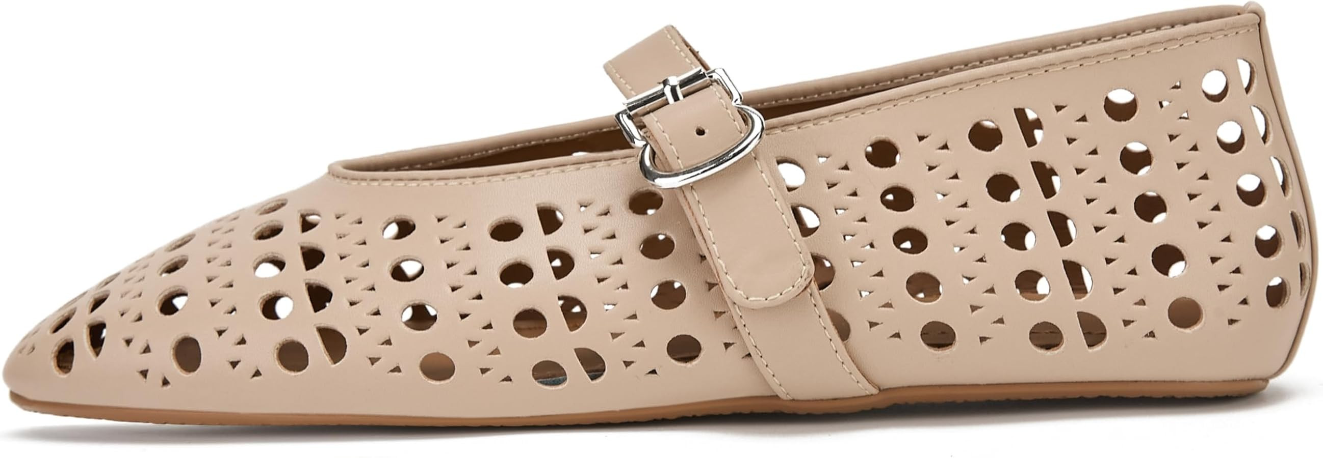 Rhinestone Ballet Flats for Women,Women's Sparkly Crystal-Embellished Ballerina Shoes Mesh Flats ... | Amazon (US)