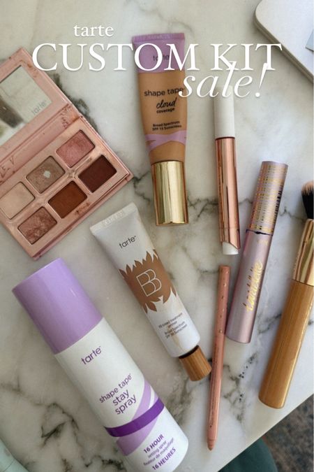 tarte Custom Kit Sale!! Build your own custom kit of 6 full-size products + a cosmetics bag + free shipping! All for $69! 🥳

So many of my fave products are included!

@tartecosmetics #tartepartner 

#LTKBeauty
