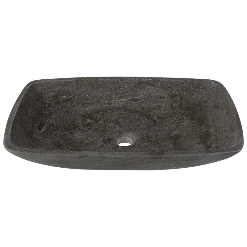 868 Stone Rectangular Vessel Bathroom Sink | Wayfair North America