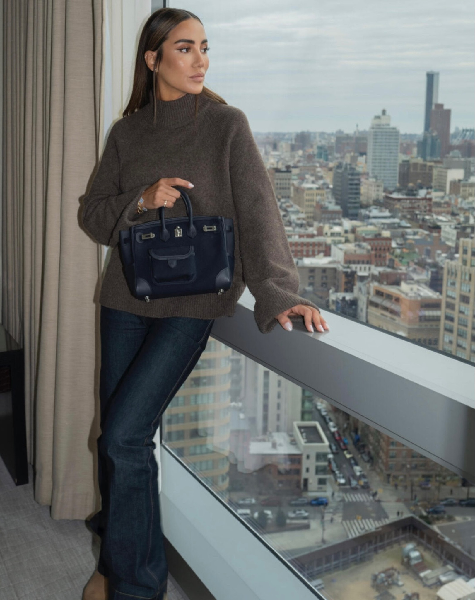Knits for warmer winter days. Featured against the New York skyline for Fashion Week 

#LTKtravel #LTKstyletip