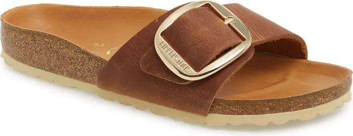 Madrid Big Buckle Slide Sandal | Nordstrom