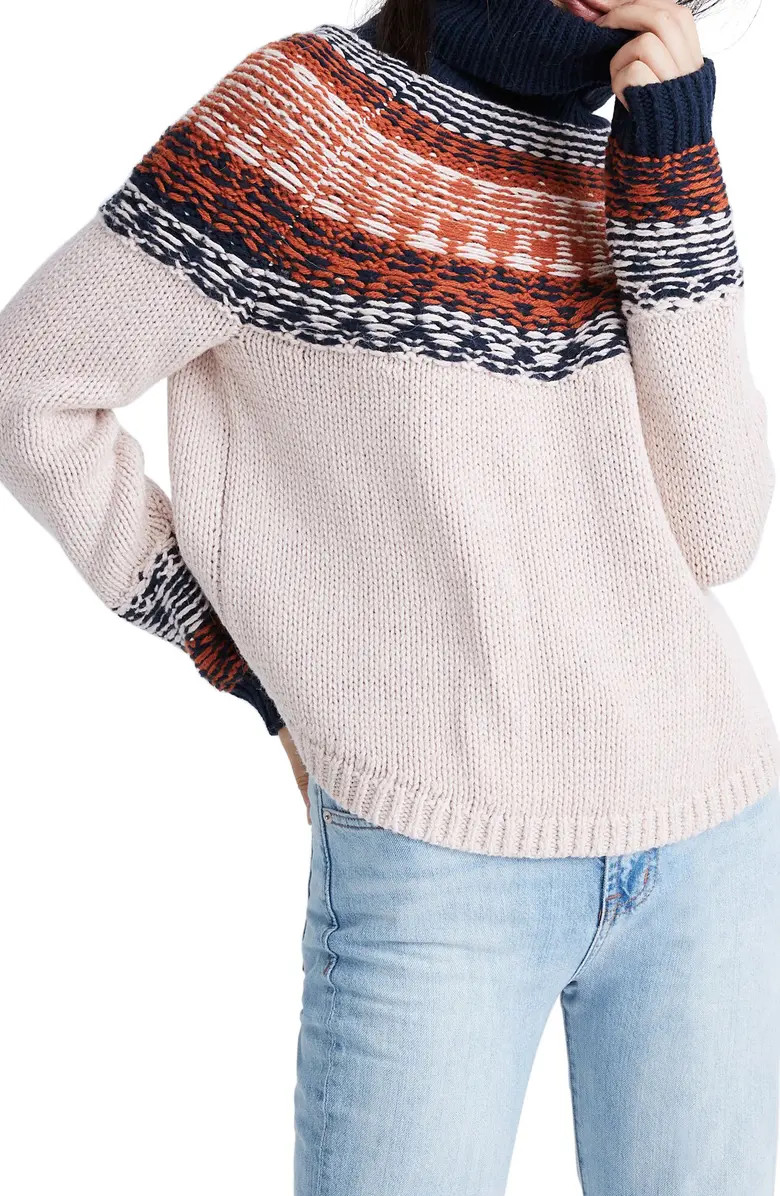 Brookdale Fair Isle Turtleneck Sweater | Nordstrom